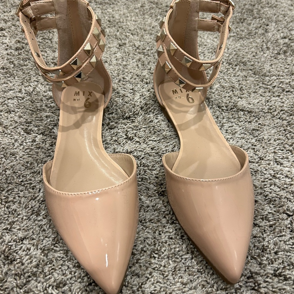 Mix No. 6 nude flats